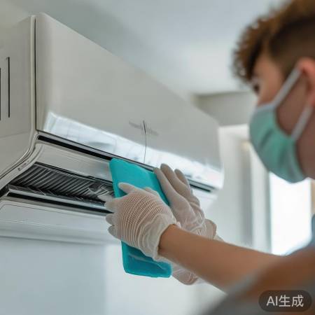 三菱空调清洗步骤简单