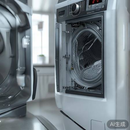 美的洗衣机E73故障，进水阀问