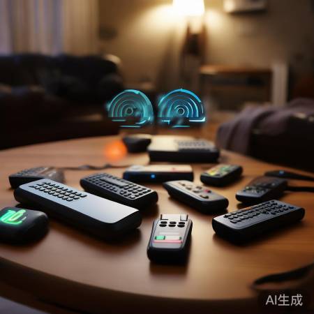 遥控器指纹识别