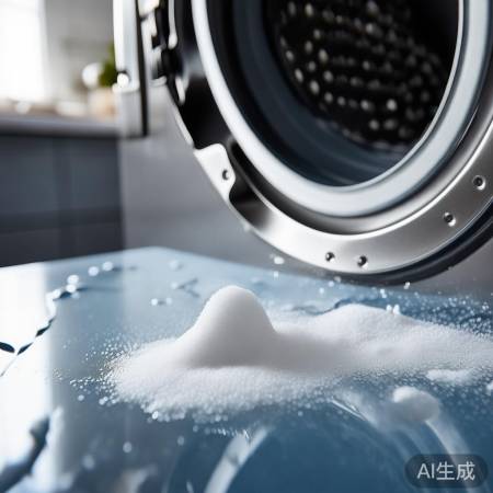 食盐洗洗衣机，去污除臭新。