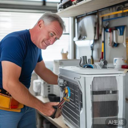 组合空调安装简便