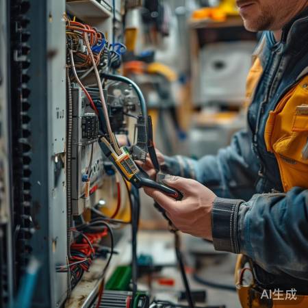 发现故障，重布线或换元件