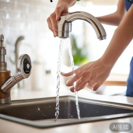 水温不稳，调节器检查。