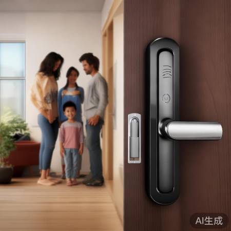 指纹锁，安全可靠