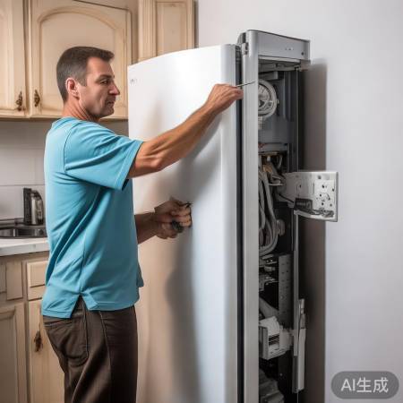 冰箱恢复安装完毕