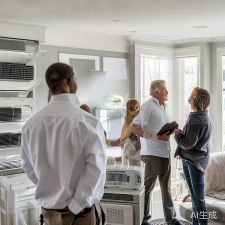 找师傅评估空调容量