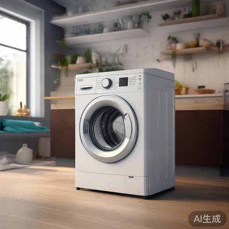 小型洗衣机，尺寸灵活，适合小户