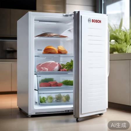 博世冰箱环保无氟，冷冻佳