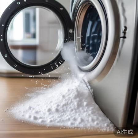 “小苏打硼砂清洁洗衣机”