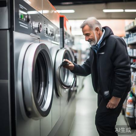 ZZ工业洗衣机，噪音小，操作复