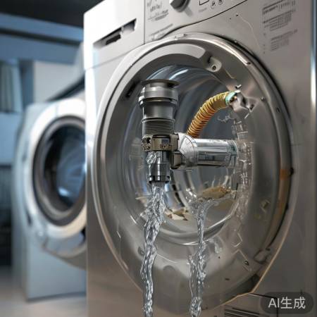 洗衣机喉咙堵，不进水不启动