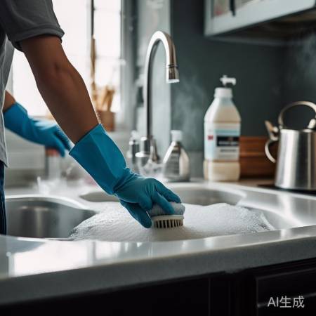 工具准备：刷子、洗洁精、白醋、