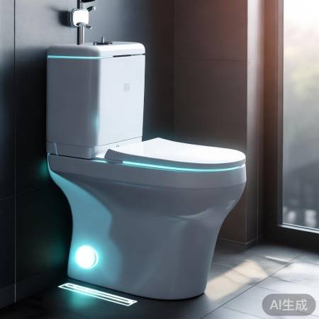 智能马桶自动冲水，享受生活时光