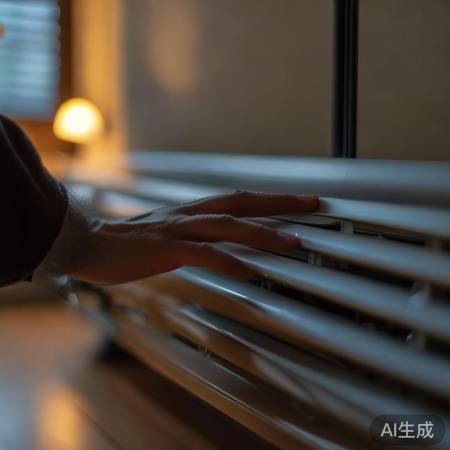 暖气片检查，水珠现排空