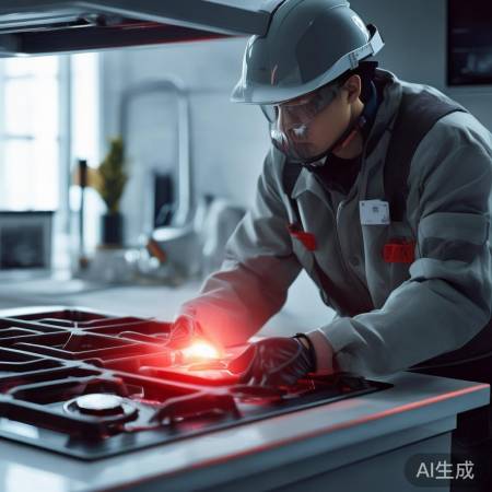 智能燃气灶漏气隐患排查