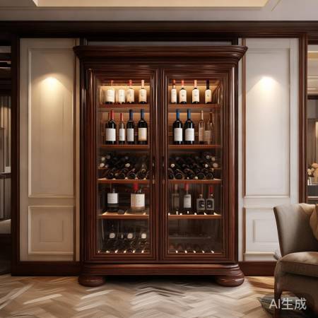 青岛市南红酒柜雅致