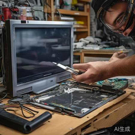 电视维修，工具准备齐全