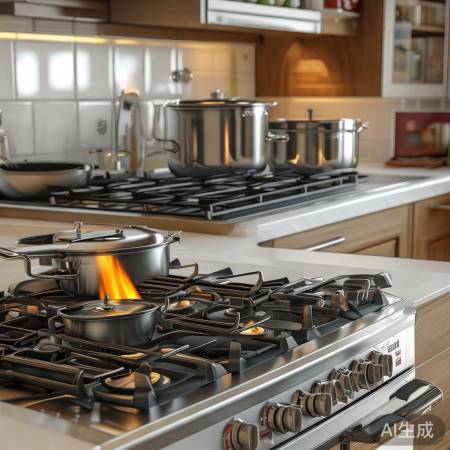 燃气灶蒸笼套装，火力强劲易清洗