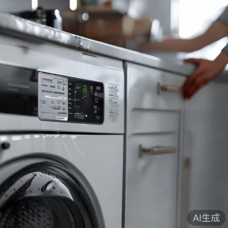洗衣机故障排查：重接电源，试排