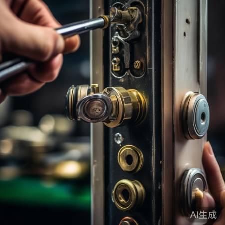 “更换锁芯，确保紧密连接”