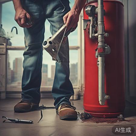 热水器红色管坏，自己动手可修