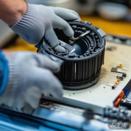 新过滤网安装，拧紧防漏水