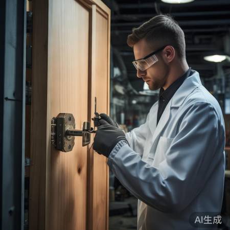 安装锁体步骤三