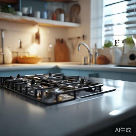 厨房燃气灶：便捷省空间