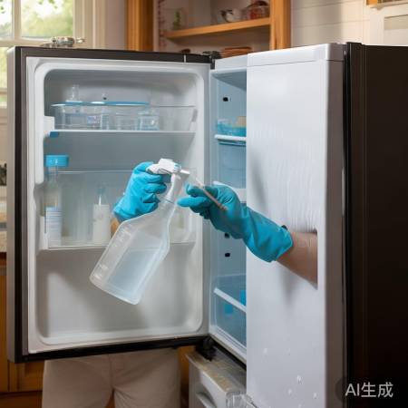 自制清洁剂除霜冰箱