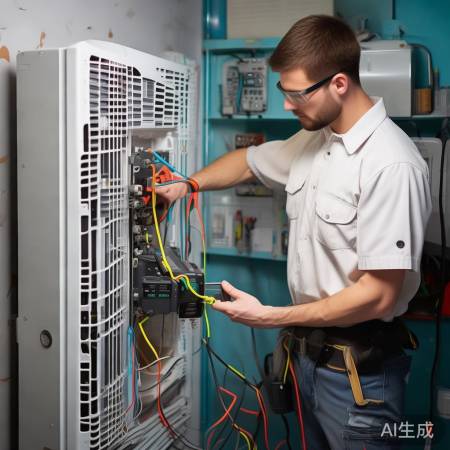 “确保空调接地线连接稳固”