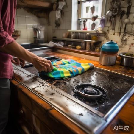 蒸馍布神奇去油渍