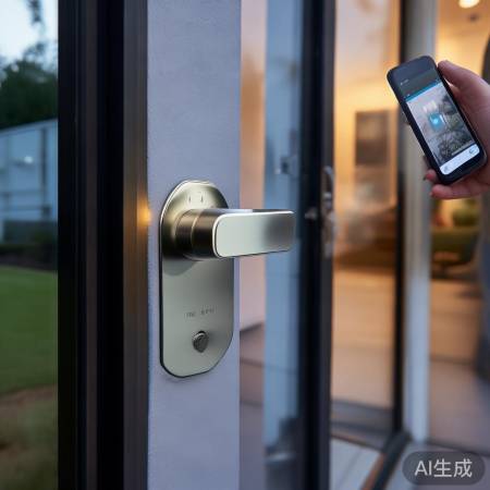 智能锁，一键开锁，远程监控