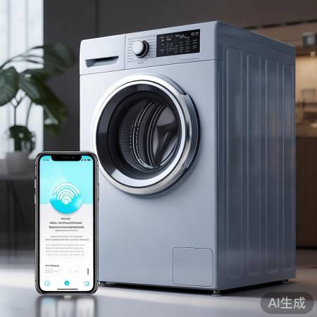 时尚WiFi洗衣机，科技感十足