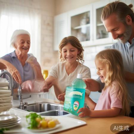 清洁剂，安全无害，全家适用