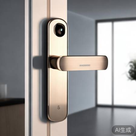 三星指纹锁，开孔少，识别准