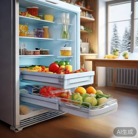 冰箱抽屉冬夏转换