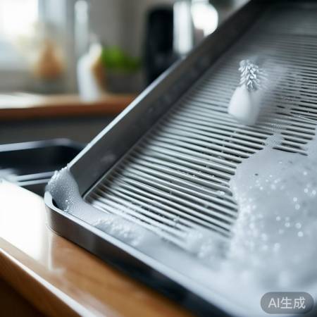 “抽油烟机滤网清洗指南”