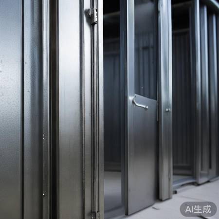 “优质钢质门框，焊接连接牢固”