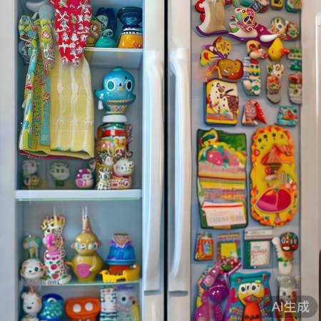 冰箱装饰品，个性十足