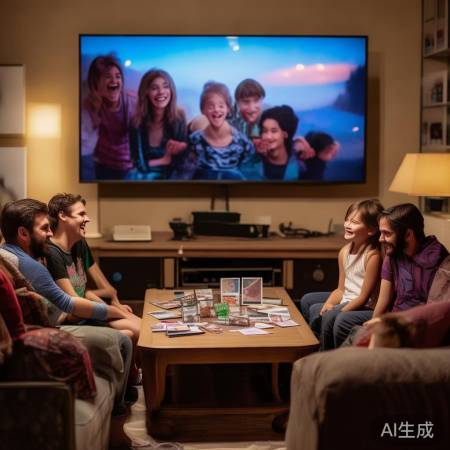 家庭聚会欢乐时光