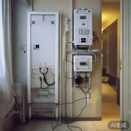 宾馆热水用电量无法单独记录