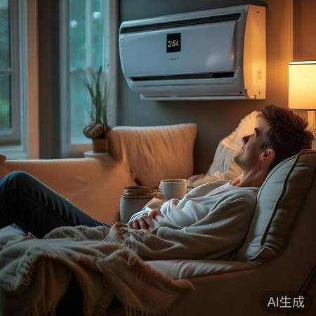 金空调自动开，室温正好棒