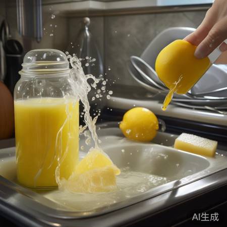 柠檬汁除垢神器