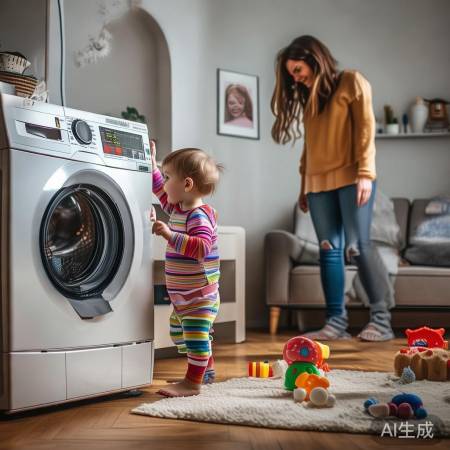 周末防娃玩洗衣机攻略