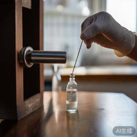 酒精棉签除指纹