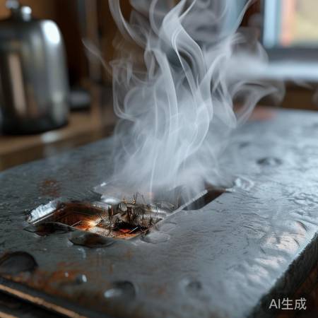 水加热膨胀，产生嗡嗡声