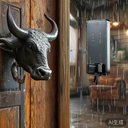 智能锁告别漏雨烦恼