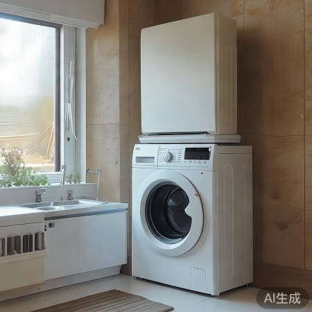 空调洗衣机选通风角落