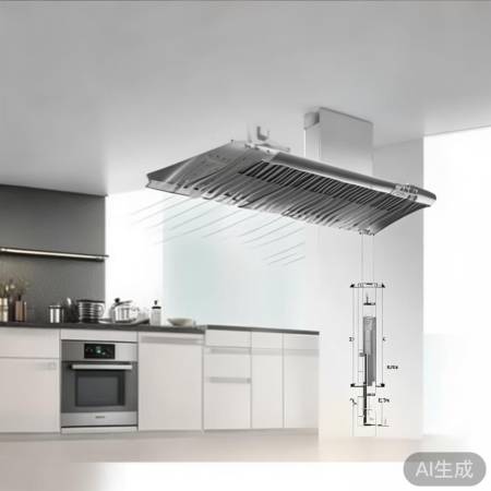 排烟管安装要点：高度适中