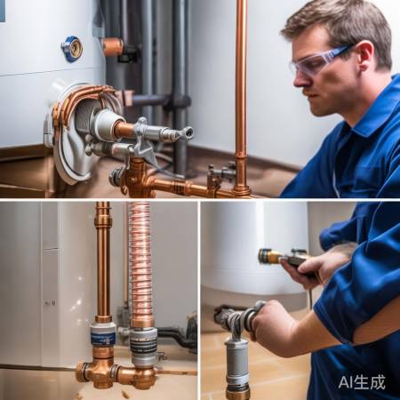 连接管道，牢固不漏